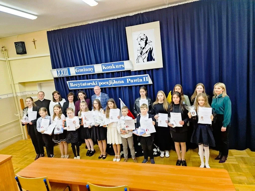 XXIII Gminny Konkurs Recytatorski poezji Jana Pawła II